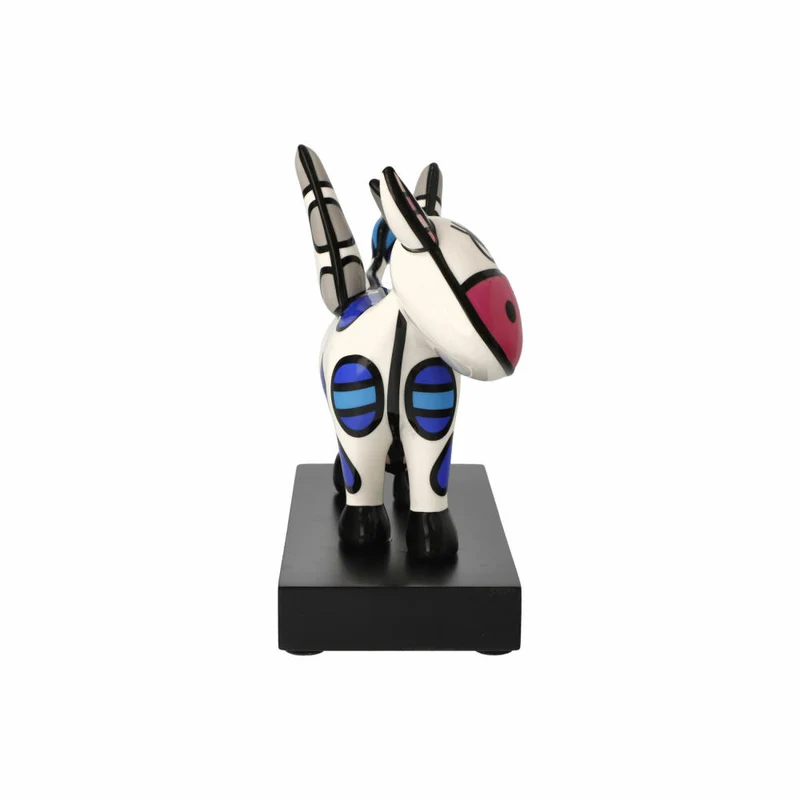 Goebel Figur Romero Britto - Flying Cow, Pop Art Dekofigur, Porzellan, Bunt, 19 cm, 66453101