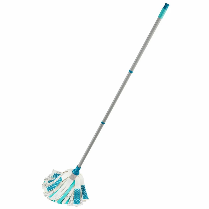 Leifheit Set Power Mop 3in1, 4-tlg., Wischmop, Bodenwischer, Putzeimer, Wischset, 52110