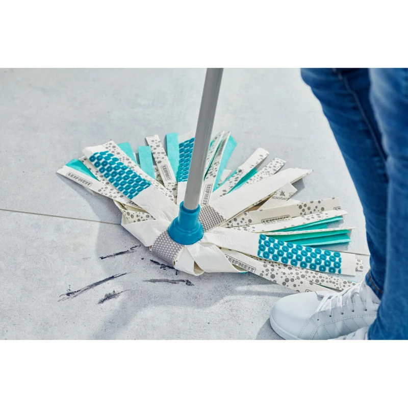 Leifheit Set Power Mop 3in1, 4-tlg., Wischmop, Bodenwischer, Putzeimer, Wischset, 52110