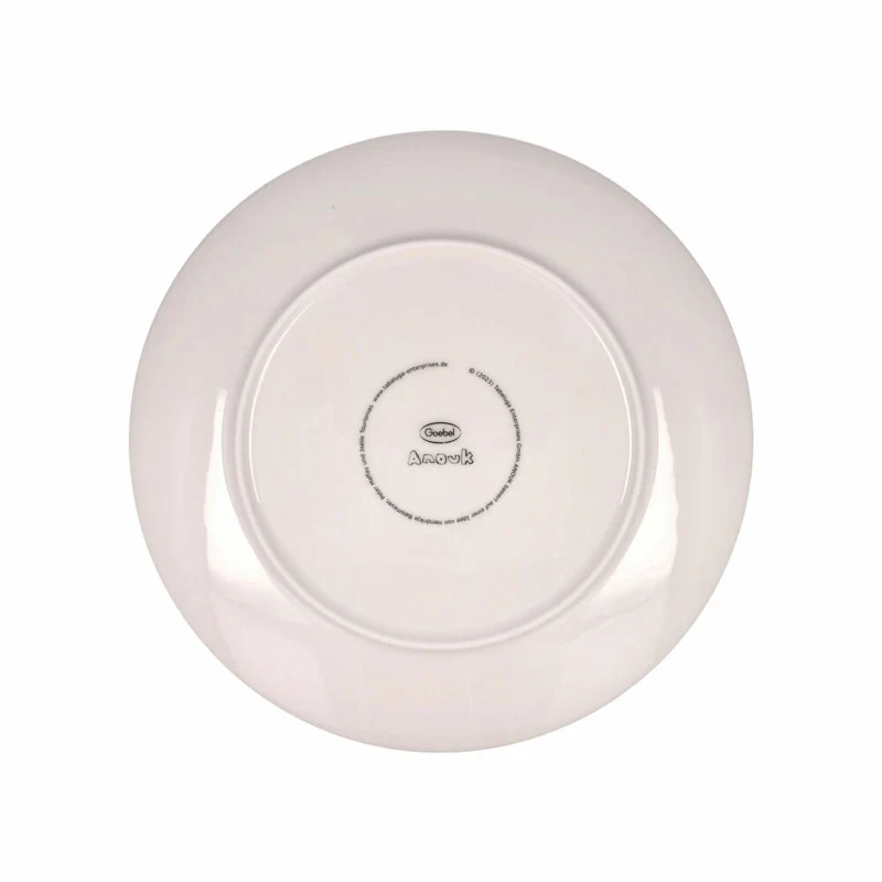 Goebel Teller Anouk - Glaub an deine Träume, Fine Bone China, Beige, 23 cm, 23600061