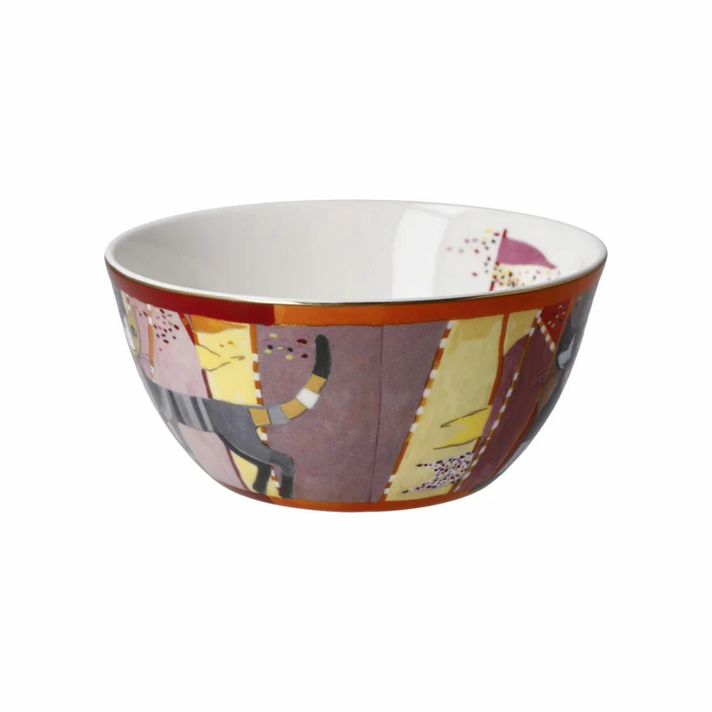 Goebel Schale Rosina Wachtmeister - Sottosopra, Dekoschale, Fine Bone China, Bunt, 15 cm, 66861061