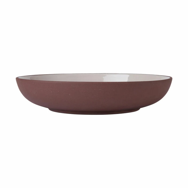 Maxwell & Williams Schüssel Sienna flach, Schale, Keramik, Beige, 22 x 4.5 cm, KL0229