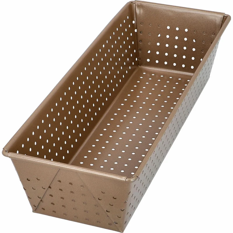 Birkmann Laib & Seele Brotbackform, Perforiert, Brot Backform, Brotform, mit Antihaftbeschichtung, 30 cm, 210523