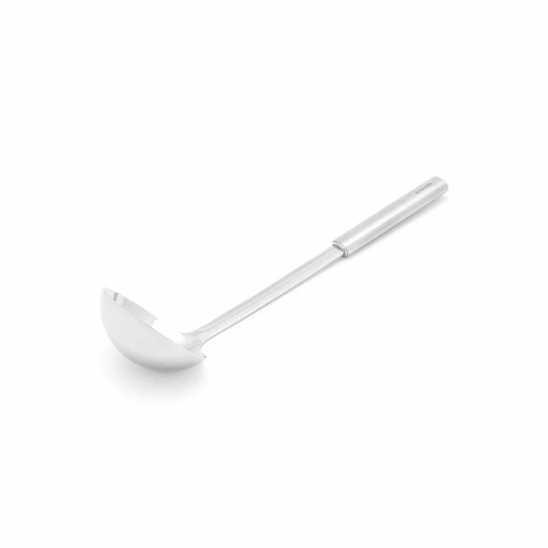 Brabantia Schöpflöffel Profile, Suppenkelle, Kochutensil, Stahl, Matt Steel, 35.5 cm, 250606