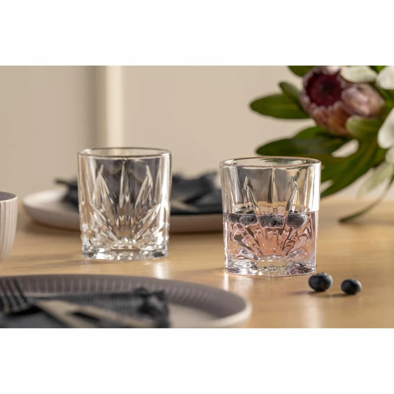 Leonardo Trinkglas Capri, Wasserglas, Saftglas, Kalk-Natron Glas, Klar, 330 ml, 022774
