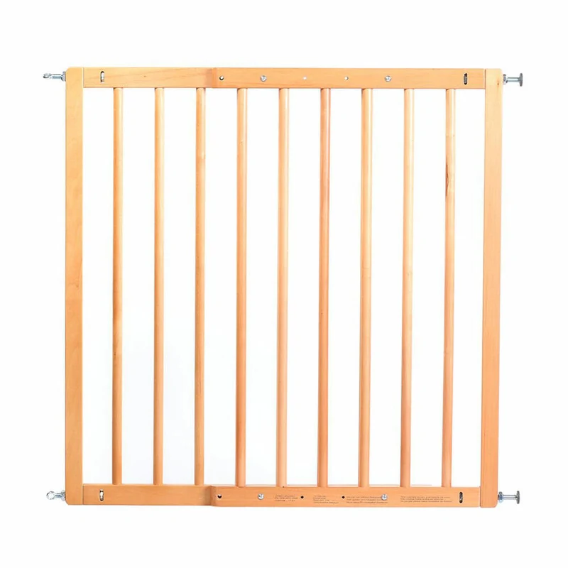 reer Basic Schraubgitter, Türgitter, Treppengitter, Treppenschutzgitter, Schutzgitter, Holz, 65.5 - 106 cm, 46977