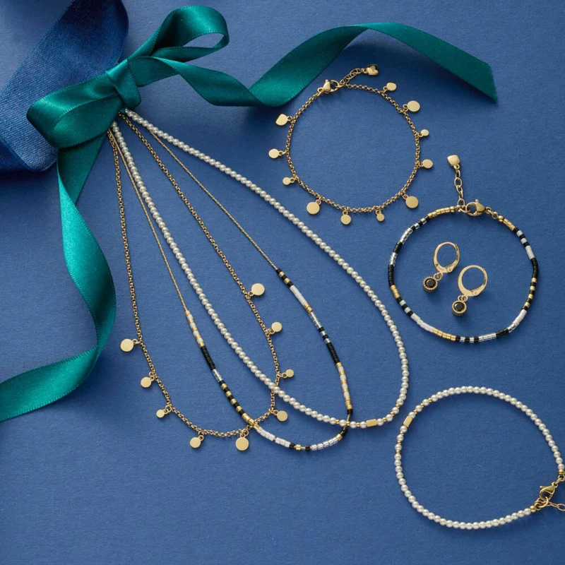 Leonardo Jewels Halskette Doro Ciao, Kette, Halsschmuck, Edelstahl, Golden, 022118