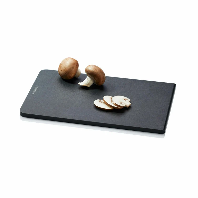 Continenta Schneidebrett Duracore, Küchenbrett, Frühstücksbrett, Holzpapierfaser, Schwarz, 23.5 x 16 cm, 5310