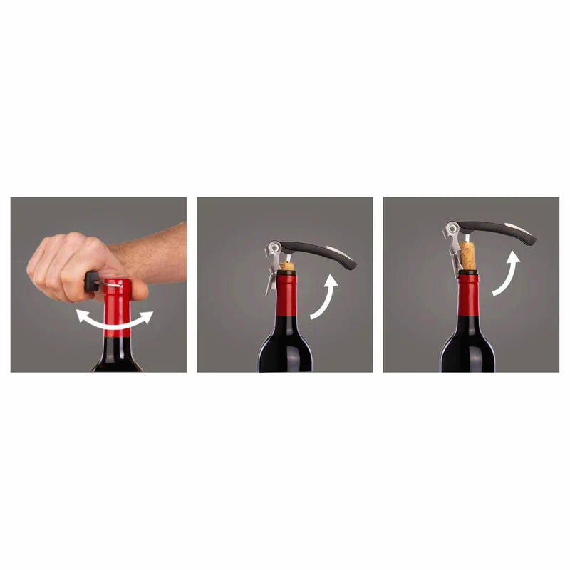 Vacu Vin Geschenkset Wein Original 5-tlg., Weinaccessoires, Vakuumpumpe, 3890260