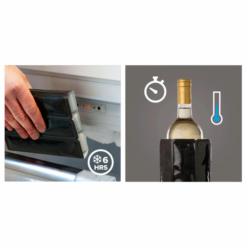 Vacu Vin Geschenkset Wein Original 5-tlg., Weinaccessoires, Vakuumpumpe, 3890260