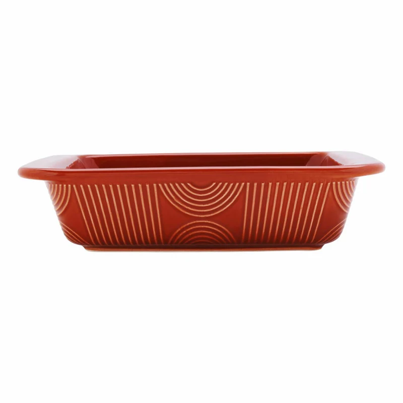 Maxwell & Williams Auflaufform Arc, Ofenform, Keramik, Terracotta, 21.5 x 21.5 x 6 cm, HY0106
