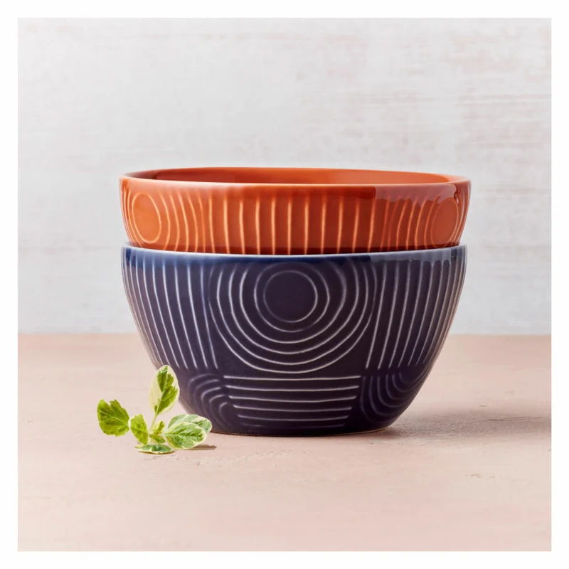 Maxwell & Williams Auflaufformen-Set Arc 4-tlg., Keramik, Terracotta, 8.5 x 4 cm, HY0127
