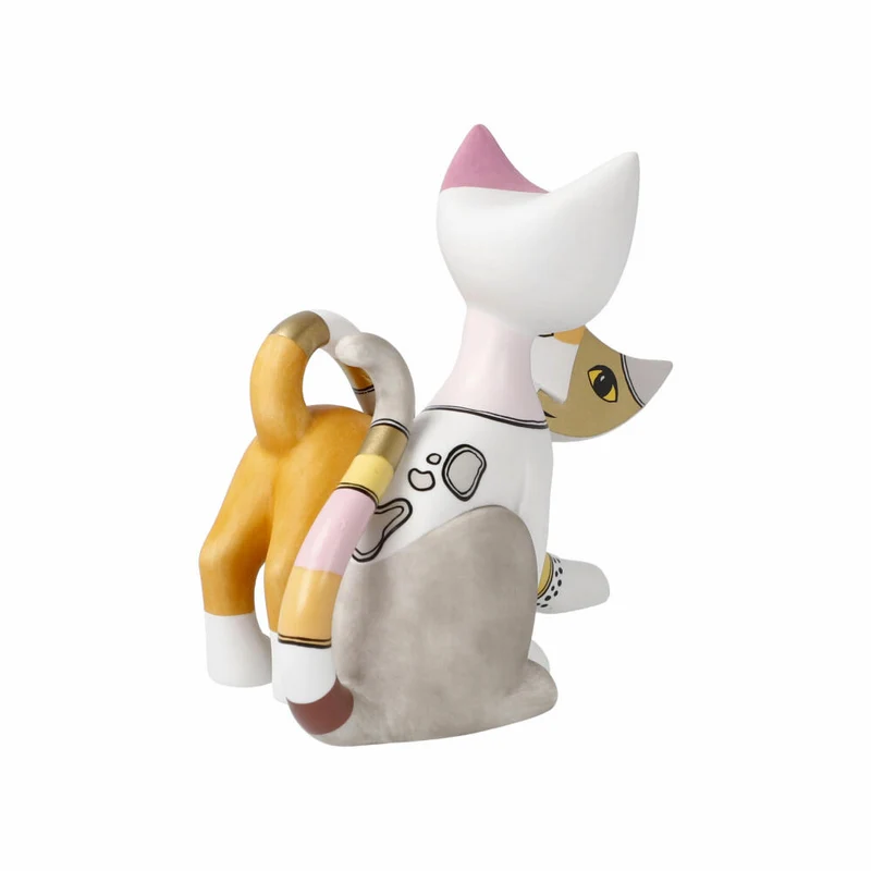 Goebel Figur Rosina Wachtmeister - Katzen Sara e Sereno, Katzenwelt, Biskuitporzellan, Bunt, 31343061