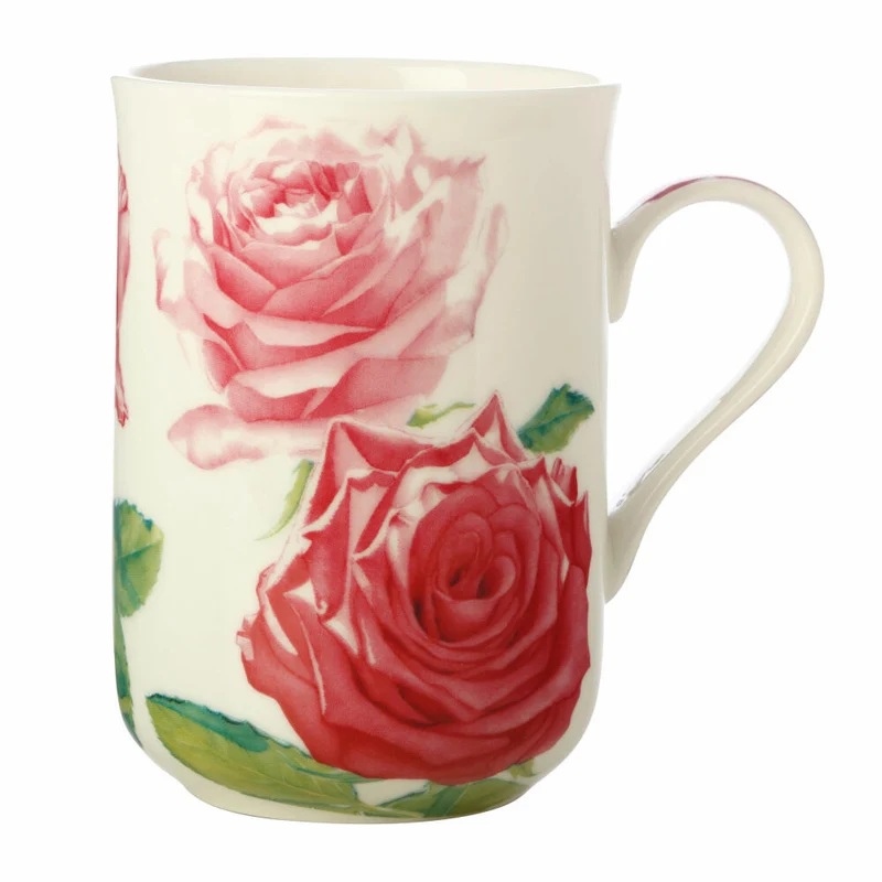 Maxwell & Williams Becher Rose - Katherine Castle Floriade, Tasse, Kaffeetasse, Bone China, Bunt, 350 ml, JY0038