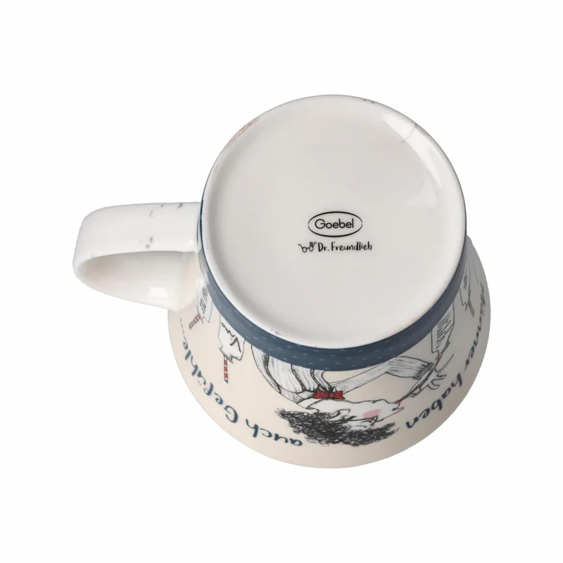 Goebel Coffee-/Tea Mug Barbara Freundlieb - Männer haben Gefühle, Tasse, Becher, Fine Bone China, Bunt, 350 ml, 27001051