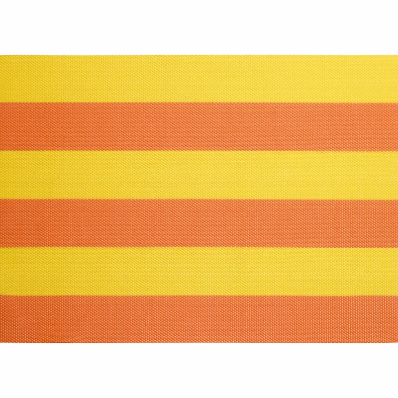 ASA Selection PVC Placemats Tischset, Platzmatte, Platzdeckchen, PVC, Orange / Gelb, 33 x 46 cm, 78083076