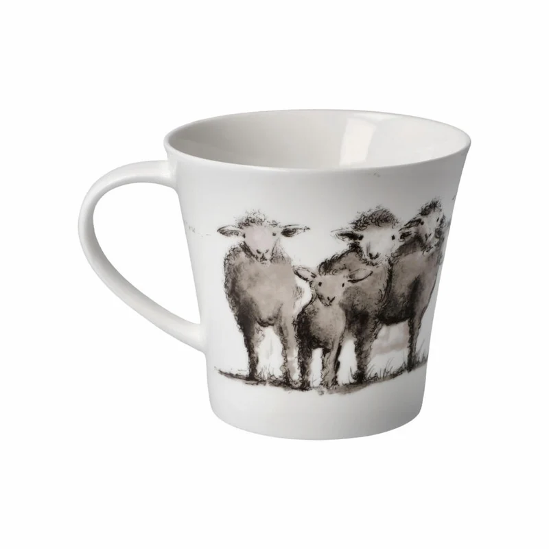 Goebel Coffee-/Tea Mug Peter Schnellhardt - Neugierige Horde, Tasse, Becher, Fine Bone China, Bunt, 350 ml, 26500291