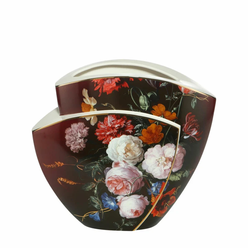 Goebel Vase Jan Davidsz de Heem - Blumen in Vase, Artis Orbis, Porzellan, Bunt, 29 cm, 67150071