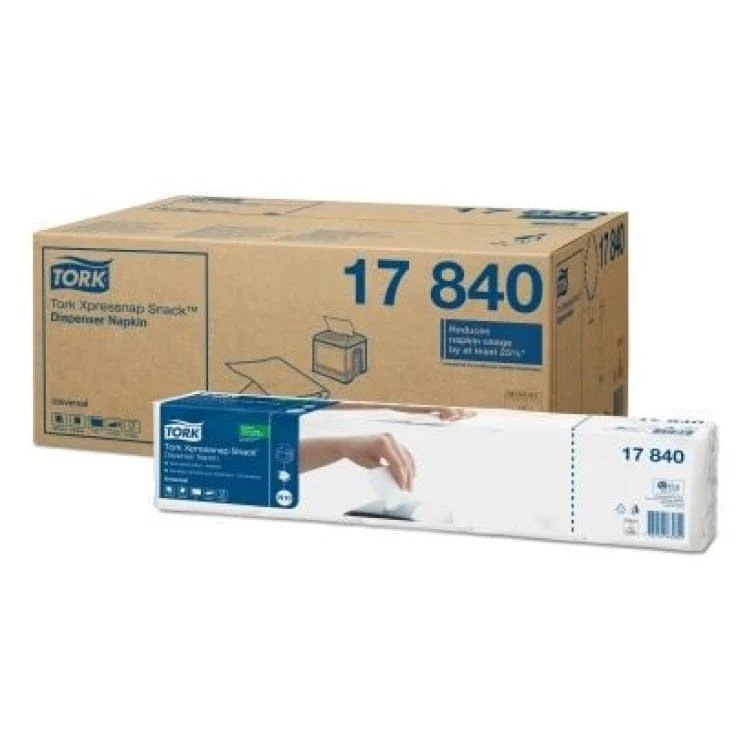 Tork Xpressnap Snack Spenderserviette Universal N10 1-lagig, weiß