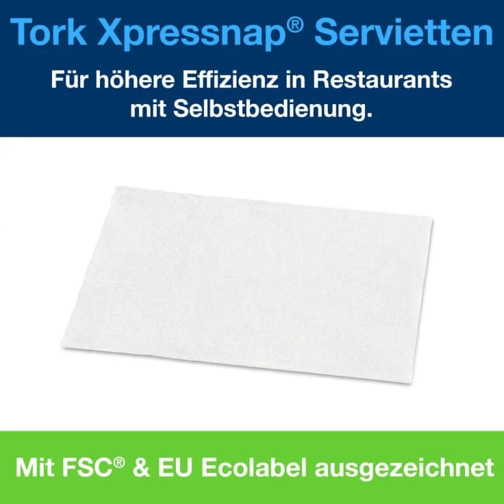 Tork Xpressnap Extra Soft Spenderserviette N4 2-lagig, weiß
