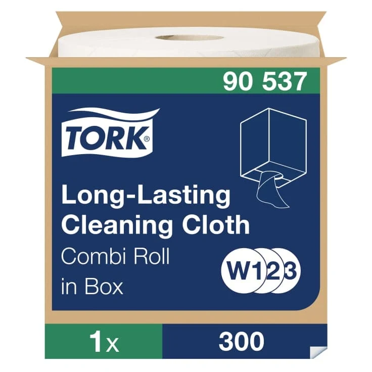 Tork Langlebige Reinigungstücher Premium W1/W2/W3 1-lagig