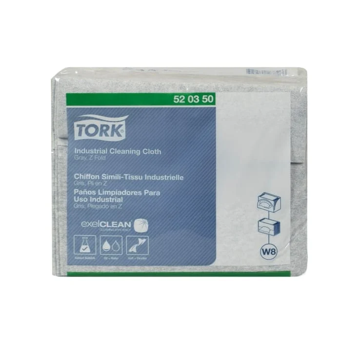 Tork Industrie-Reinigungstücher 520 W8 1-lagig, grau