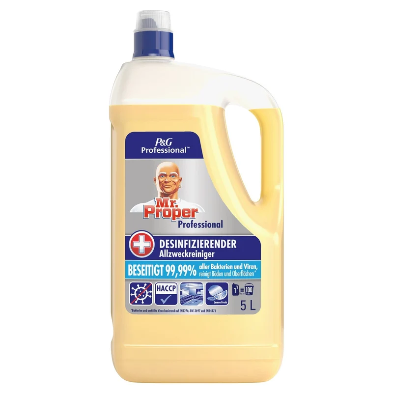 Mr. Proper Professional Desinfizierender Allzweckreiniger, 5 l