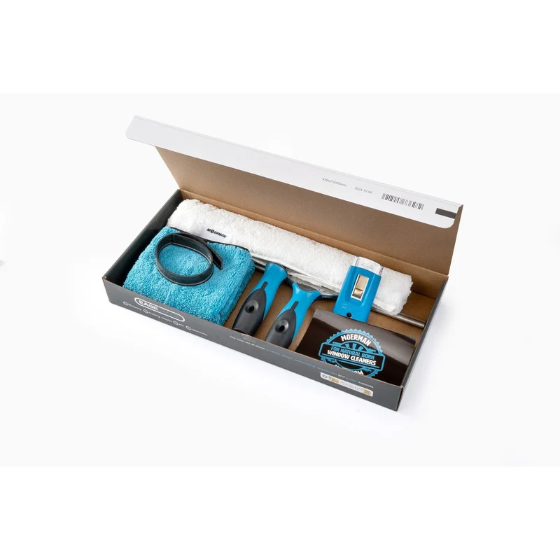 MOERMAN 5 in 1 Glasreinigungsset - für Profis und Einsteiger
