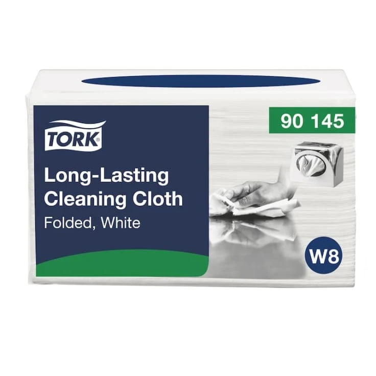 Tork Langlebiges Reinigungstuch W8 weiß, 38,5 x 30 cm