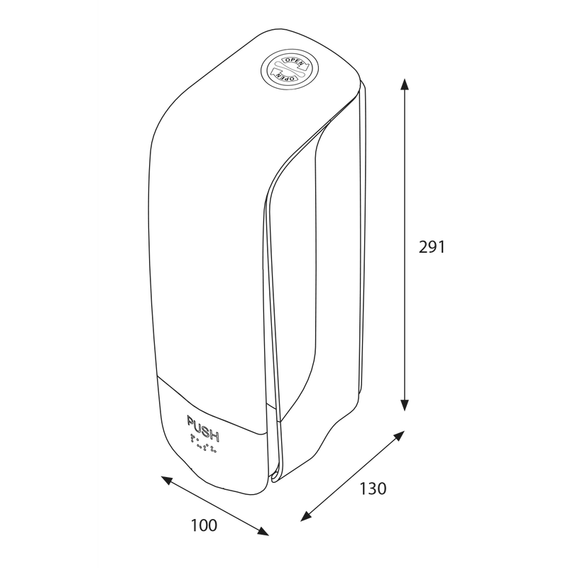 Katrin Inclusive Seifenspender 1000 ml