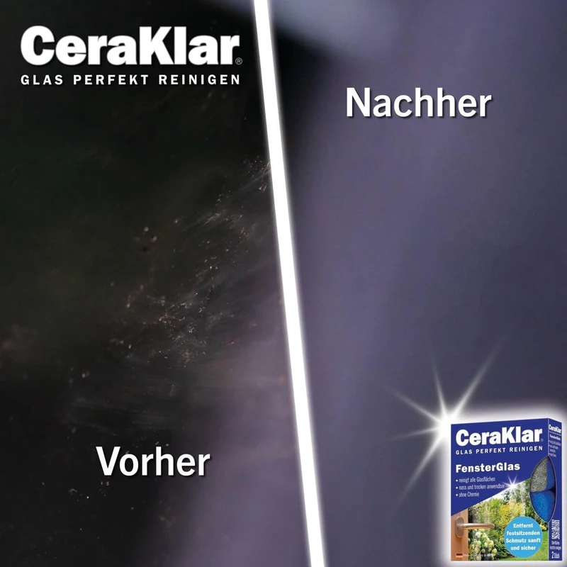 abrazo CeraKlar FensterGlas Schwamm