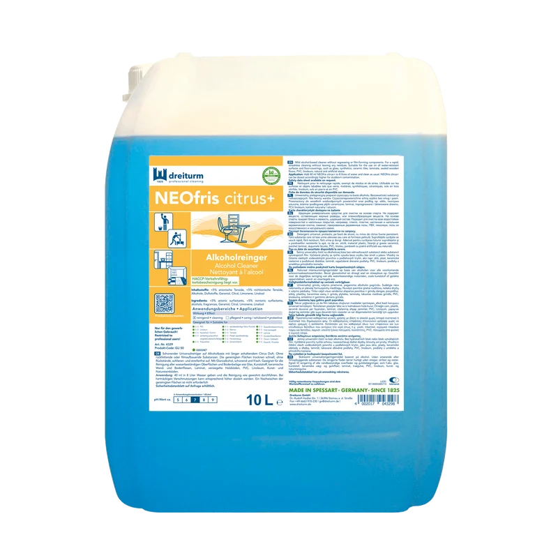 Dreiturm NEOfris citrus+ Alkoholreiniger