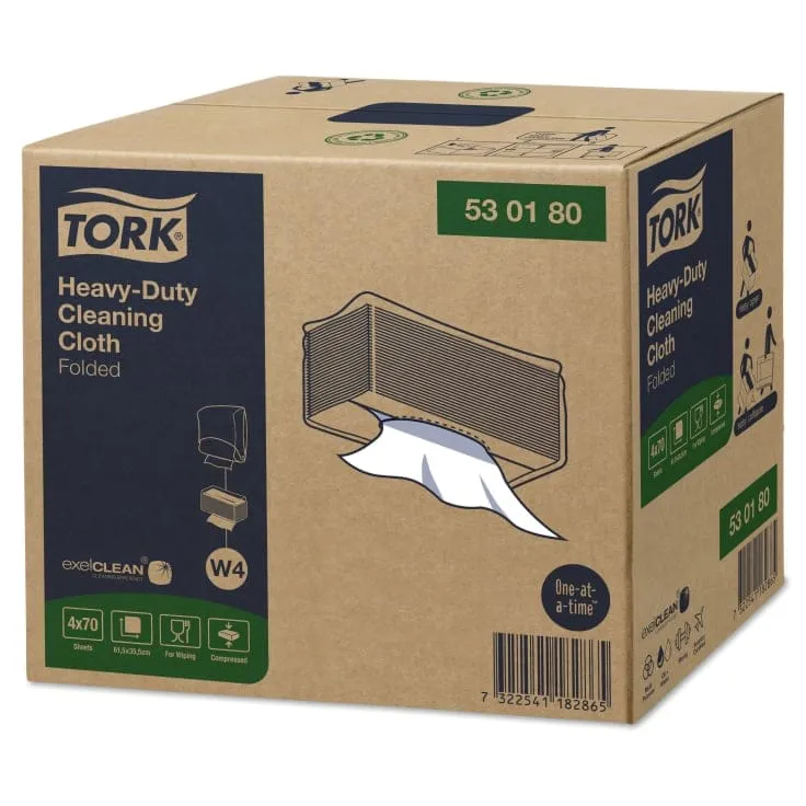 Tork Extra Starke Reinigungstücher W4 1-lagig, weiß