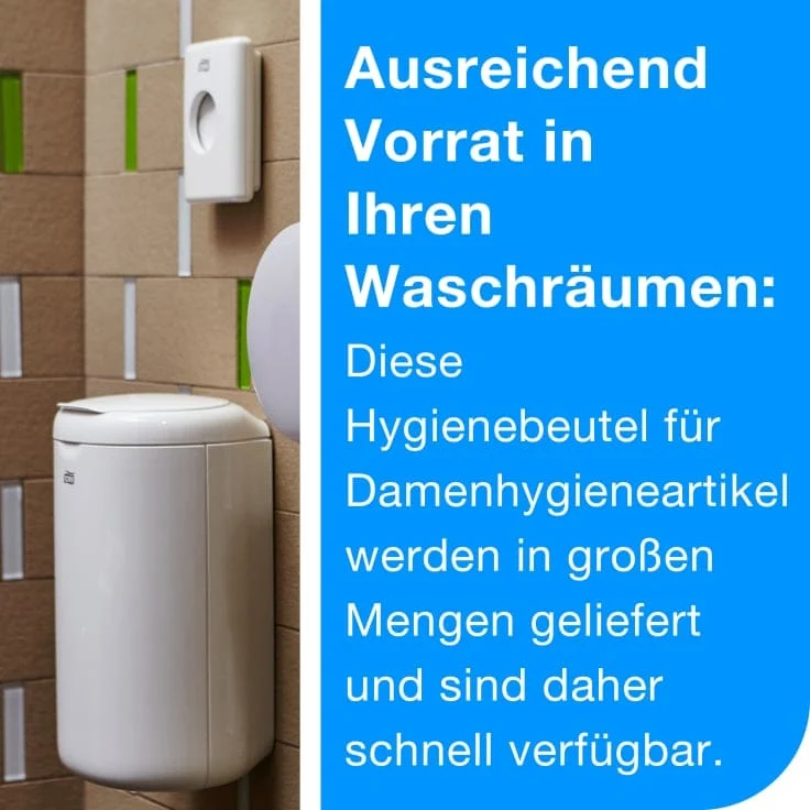 Tork Hygienebeutel B5 1,0 l, weiß