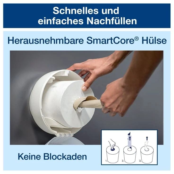Tork SmartOne Mini Toilettenpapierspender T9 weiß