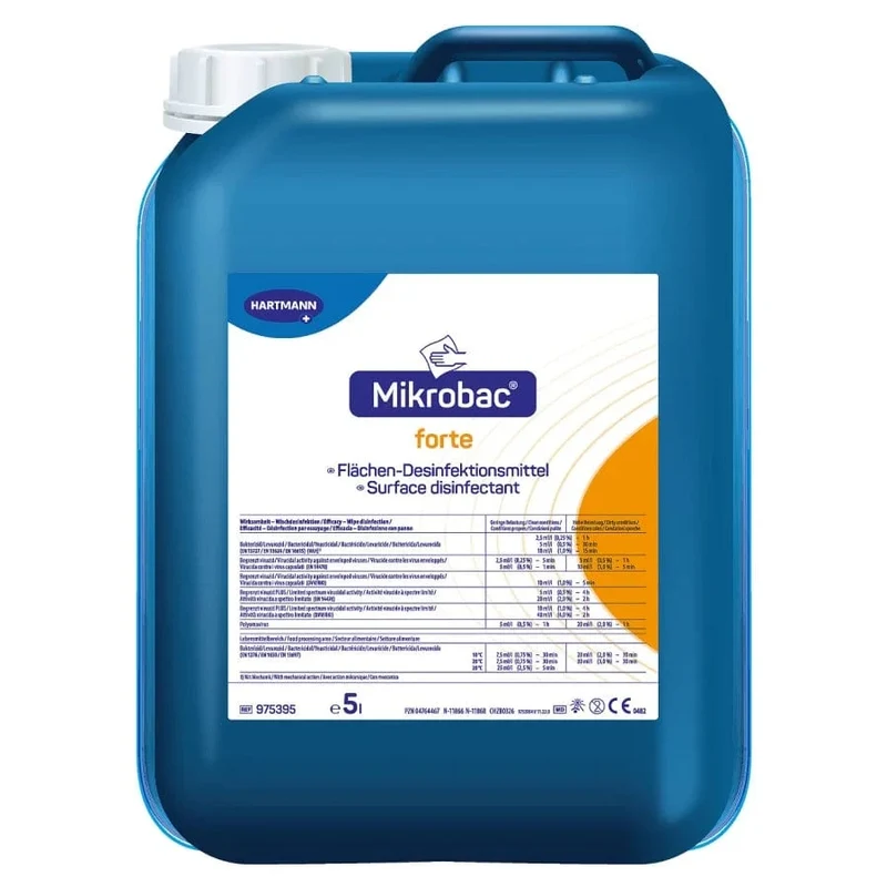 Mikrobac forte materialschonender Flächendesinfektionsreinger
