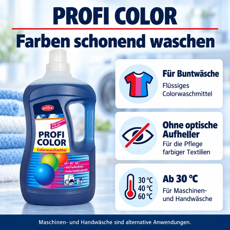 EILFIX PROFI-COLOR Colorwaschmittel
