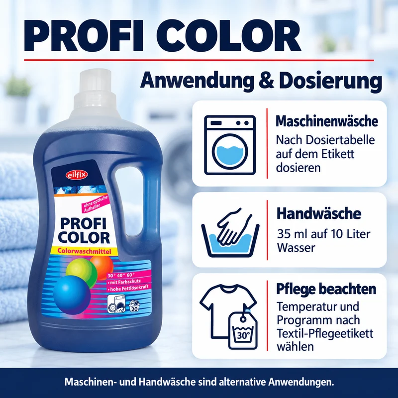 EILFIX PROFI-COLOR Colorwaschmittel