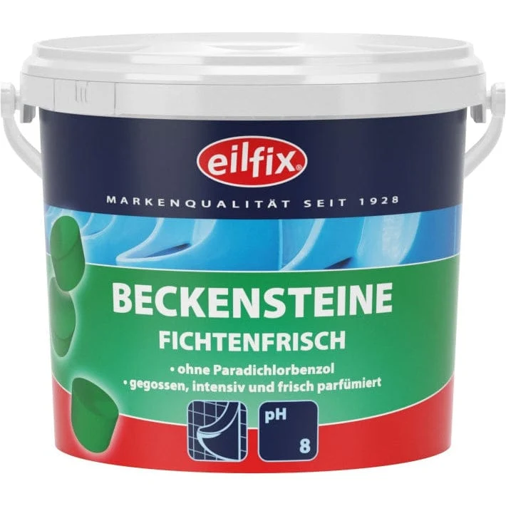 EILFIX Beckensteine – Langanhaltende Frische für Urinale