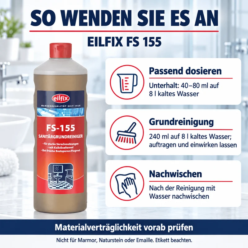 EILFIX FS 155 Sanitär-Grundreiniger