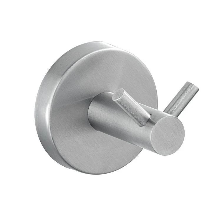 wandhaken duo bosio edelstahl matt