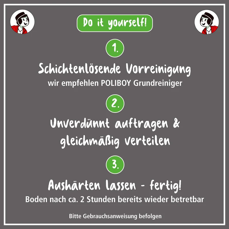 Poliboy Parkett Renovierer seidenmatt