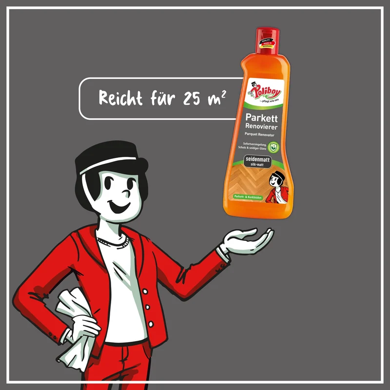 Poliboy Parkett Renovierer seidenmatt