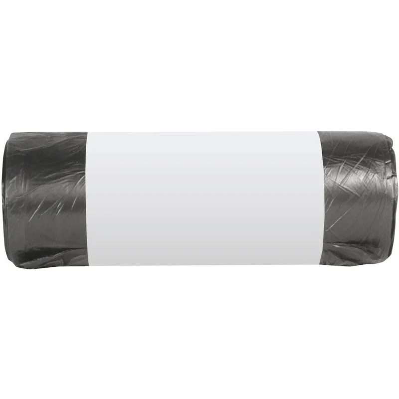 HDPE-Müllbeutel 30 L – Grau, 500×600 mm, für Drahtgitterkorb, 50 Stück/Rolle