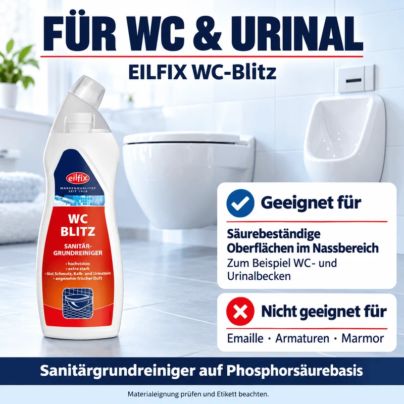 EILFIX WC-Blitz Sanitärgrundreiniger 750 ml