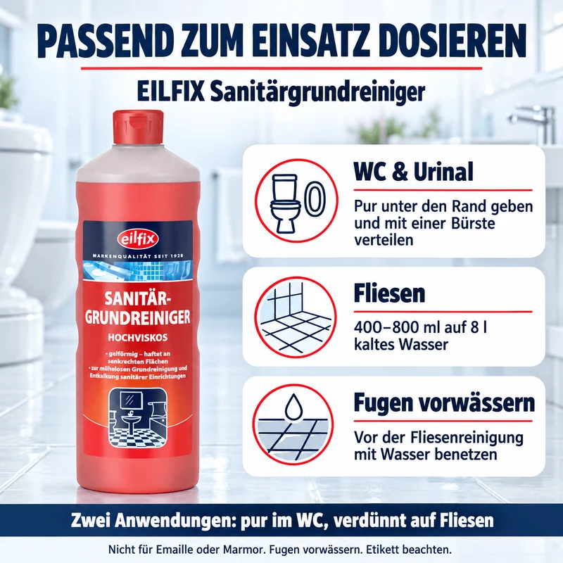 EILFIX SANITÄRGRUNDREINIGER
