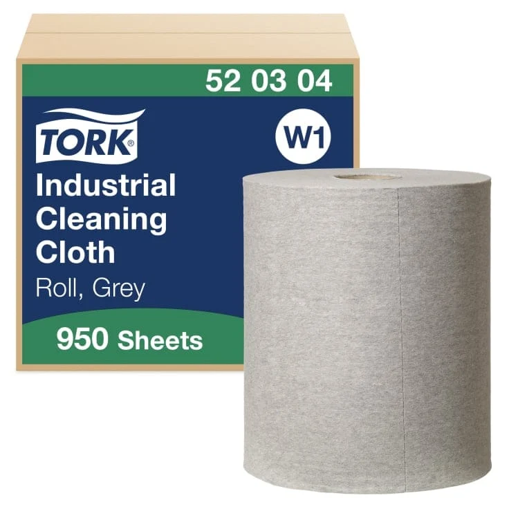 Tork Industrie Reinigungstuch W1 grau, 1-lagig, 361 m