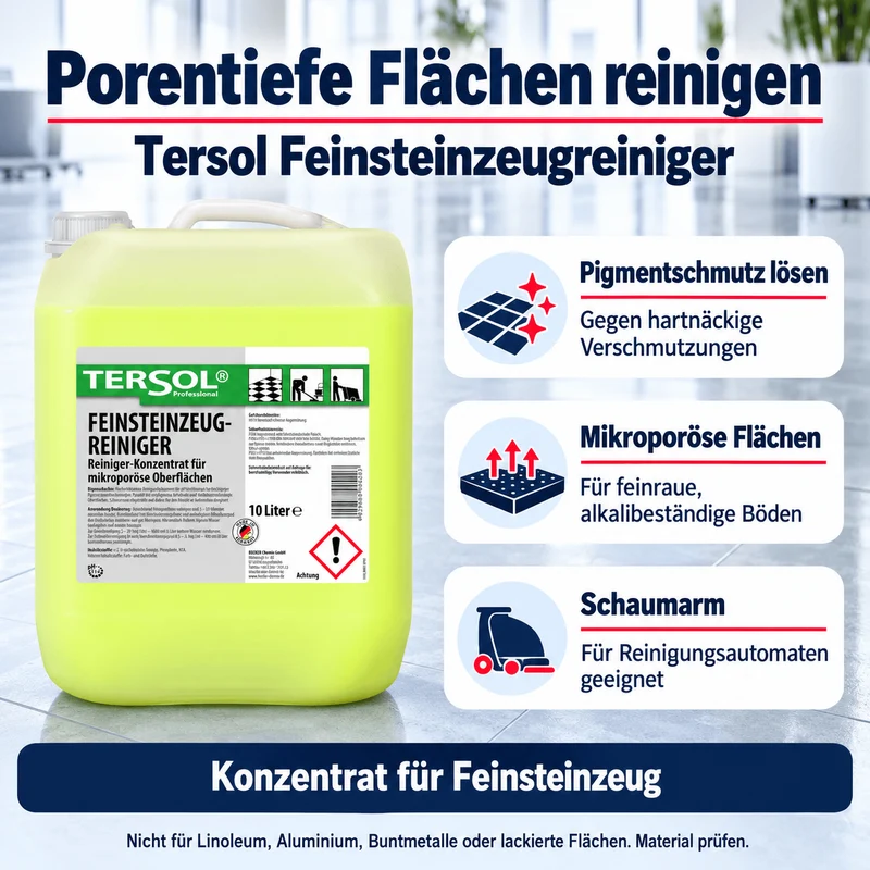 EILFIX TERSOL FEINSTEINZEUGREINIGER Für mikroporöse Oberflächen