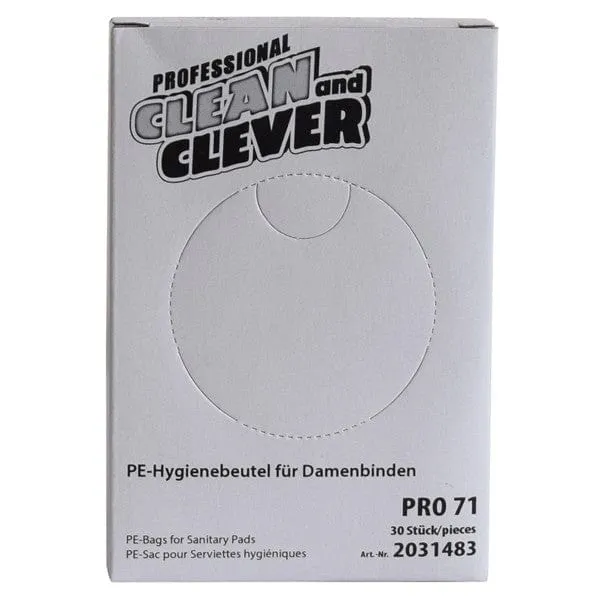 Hygienebeutel PRO71 Clean and Clever