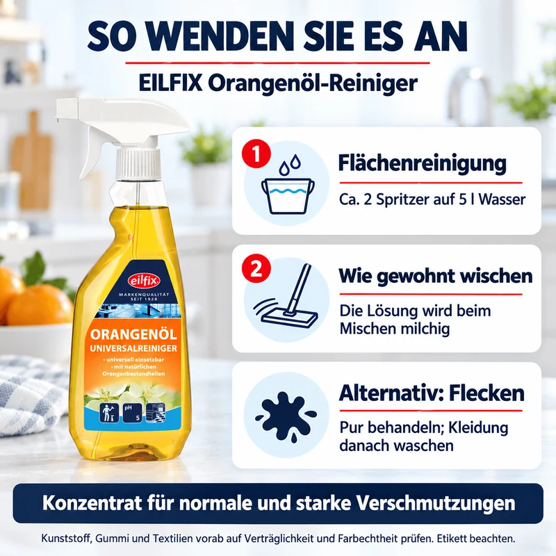 EILFIX ORANGENÖL REINIGER Konzentrat